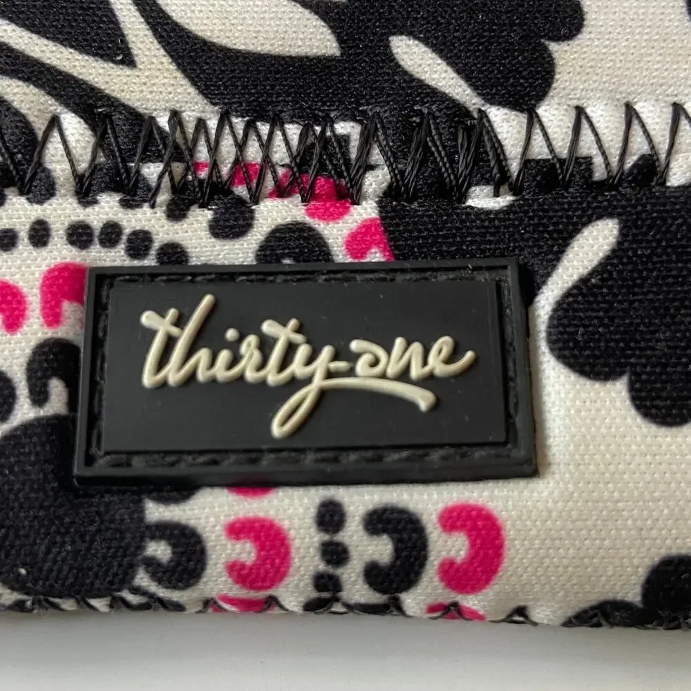 Thirty One Tote A Tablet Sleeve Case Pink Pop Print 8 x 10 Soft Pocket